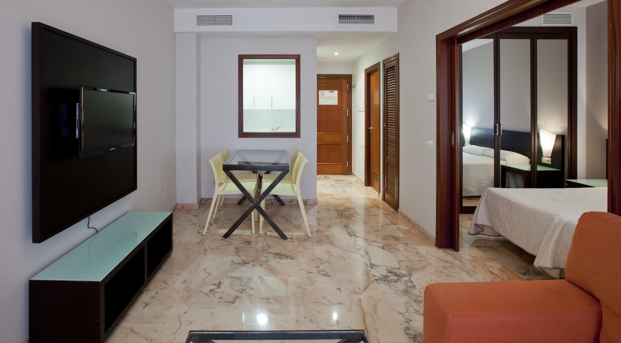 Apartamentos Vertice Bib Rambla เซบีญา ภายนอก รูปภาพ