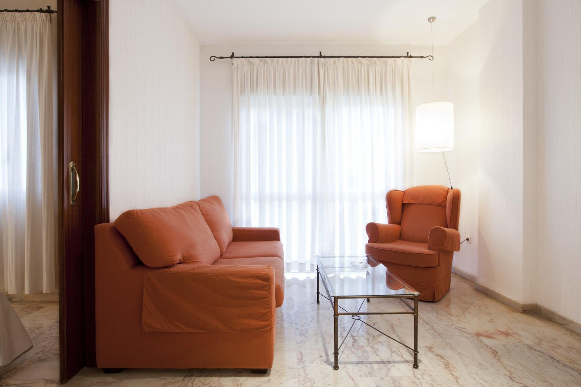 Apartamentos Vertice Bib Rambla เซบีญา ภายนอก รูปภาพ